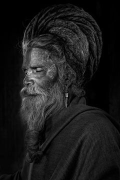 Spirituality #04 India Black and White, Contemporary, Portrait