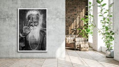 Spirituality #097  India Black and White, Contemporary, Portrait