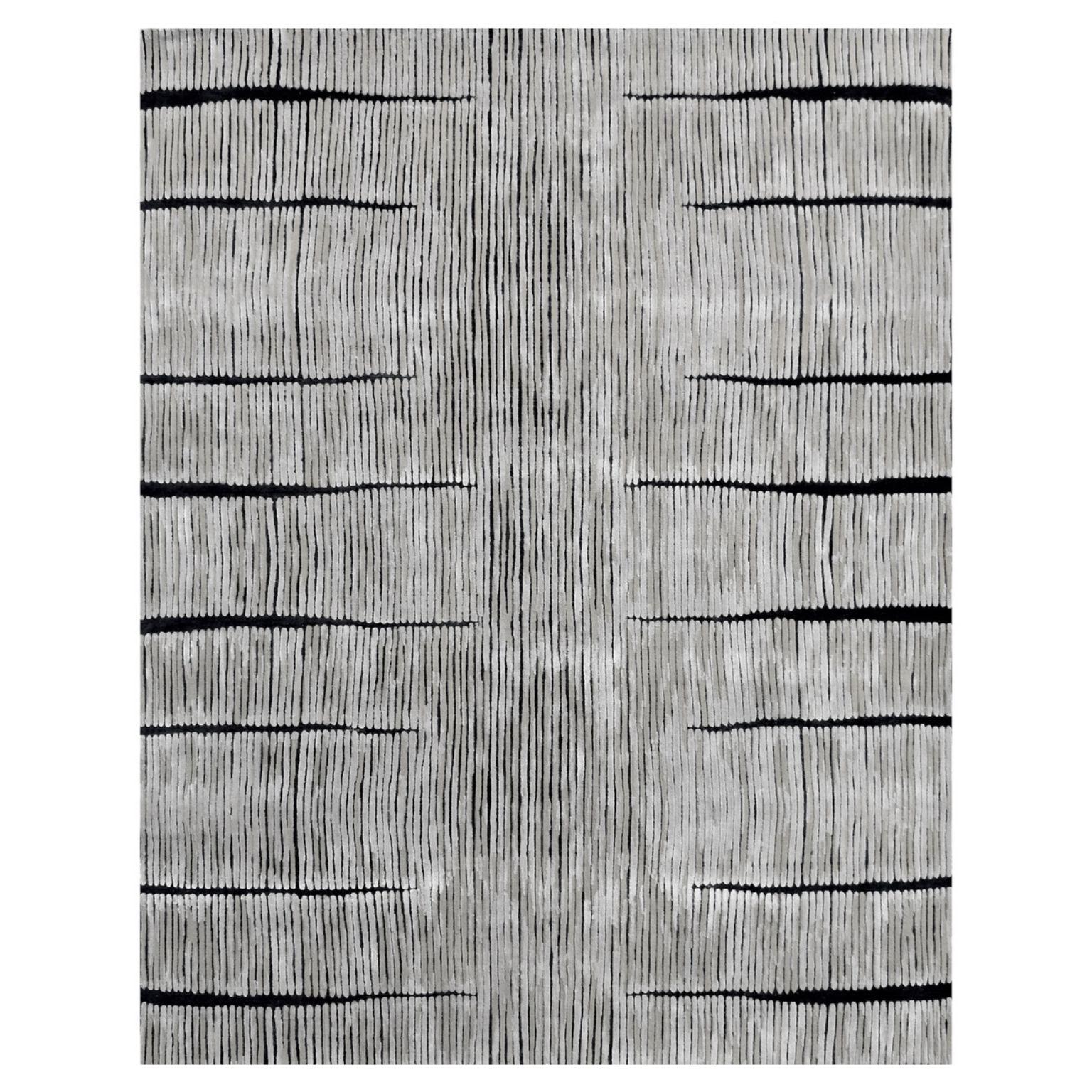 Just a trace large rug by Art & Loom
Dimensions: D 304.8 x H 426.7 cm
Materials: New Zealand wool & Chinese silk
Quality (Knots per Inch): 100
Also available in different dimensions.

Samantha Gallacher has always had a keen eye for