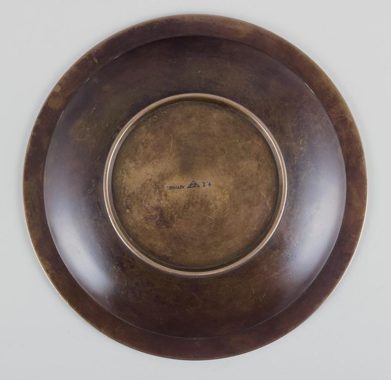 Just Andersen (1884-1943). Ciotola di bronzo. Design classico. In condizioni ottime in vendita a Copenhagen, DK