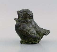 Just Andersen, Denmark, Bird in Disko Metal, Mid-20th Century
