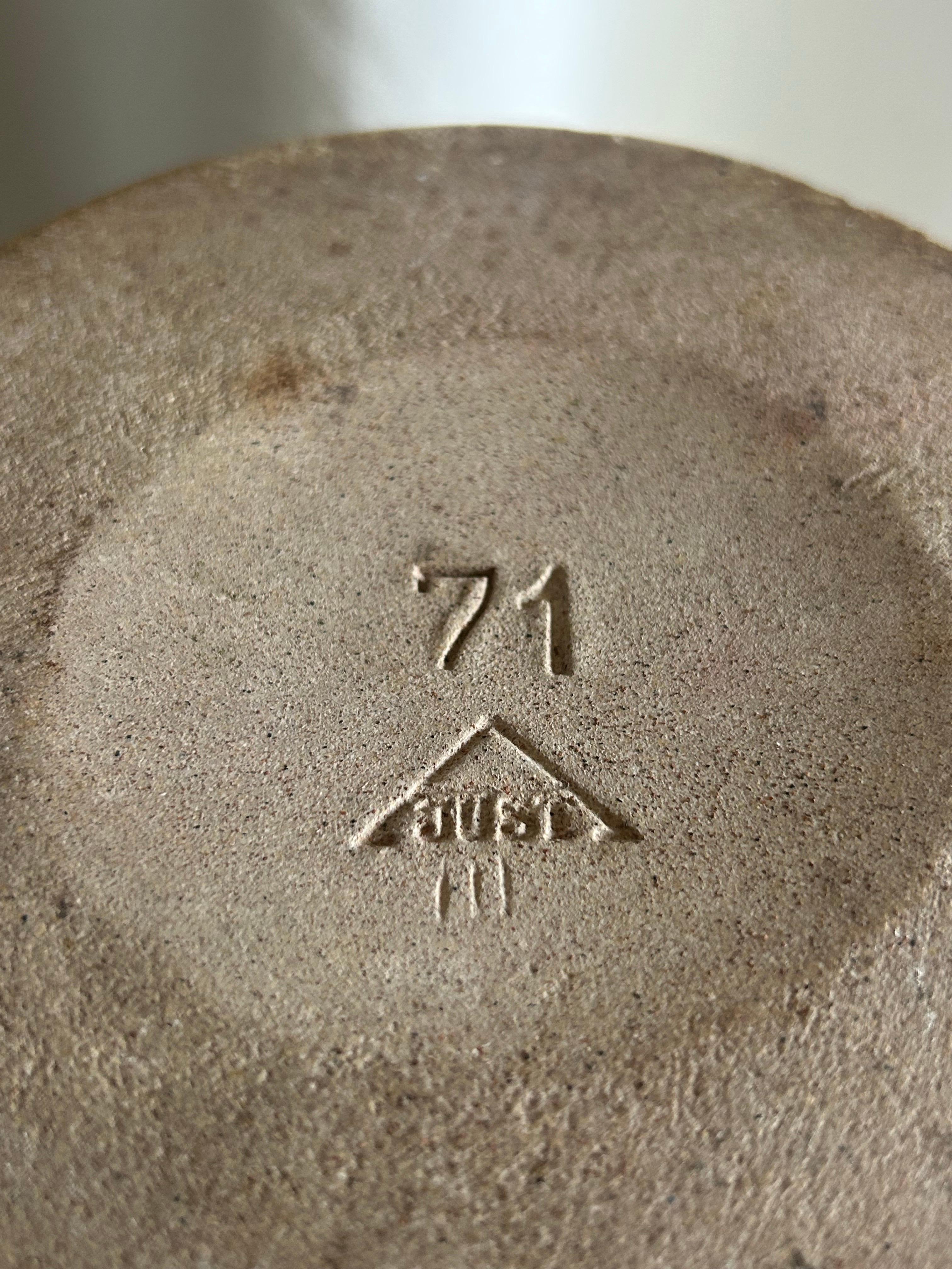 Just Andersen (1884-1943)Vaso in pietra arenaria con figure danzanti, Danimarca, anni '20 circa in vendita 3