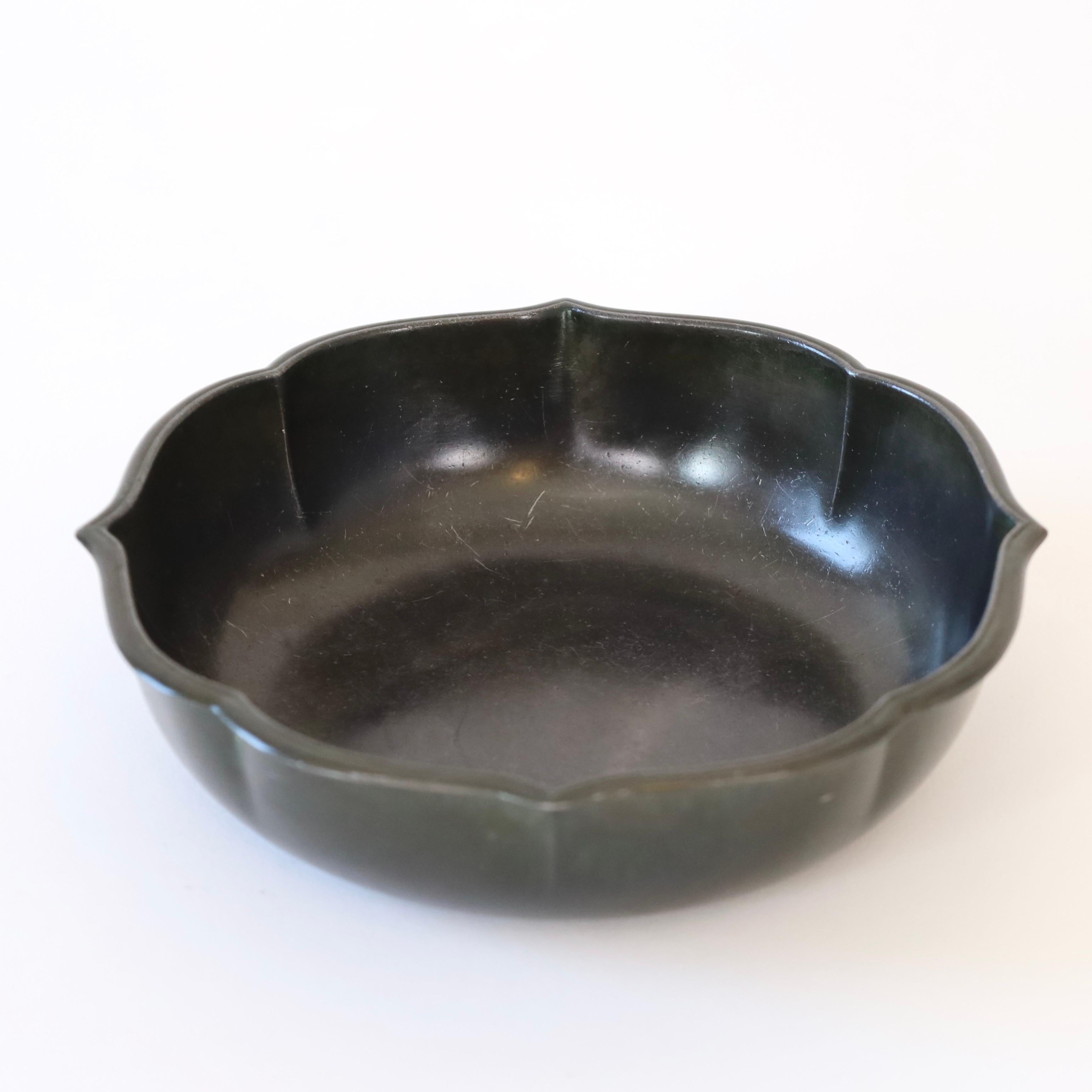 Early 20th Century Just Andersen Art Deco bowl, 1920s, Denmark For Sale
