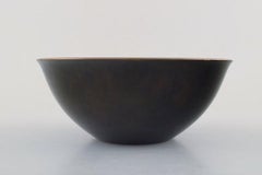 Just Andersen Art Deco Bronze Bowl, Denmark, 1940s