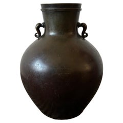 Just Andersen, Art déco-Vase aus Bronze, Modell B2368