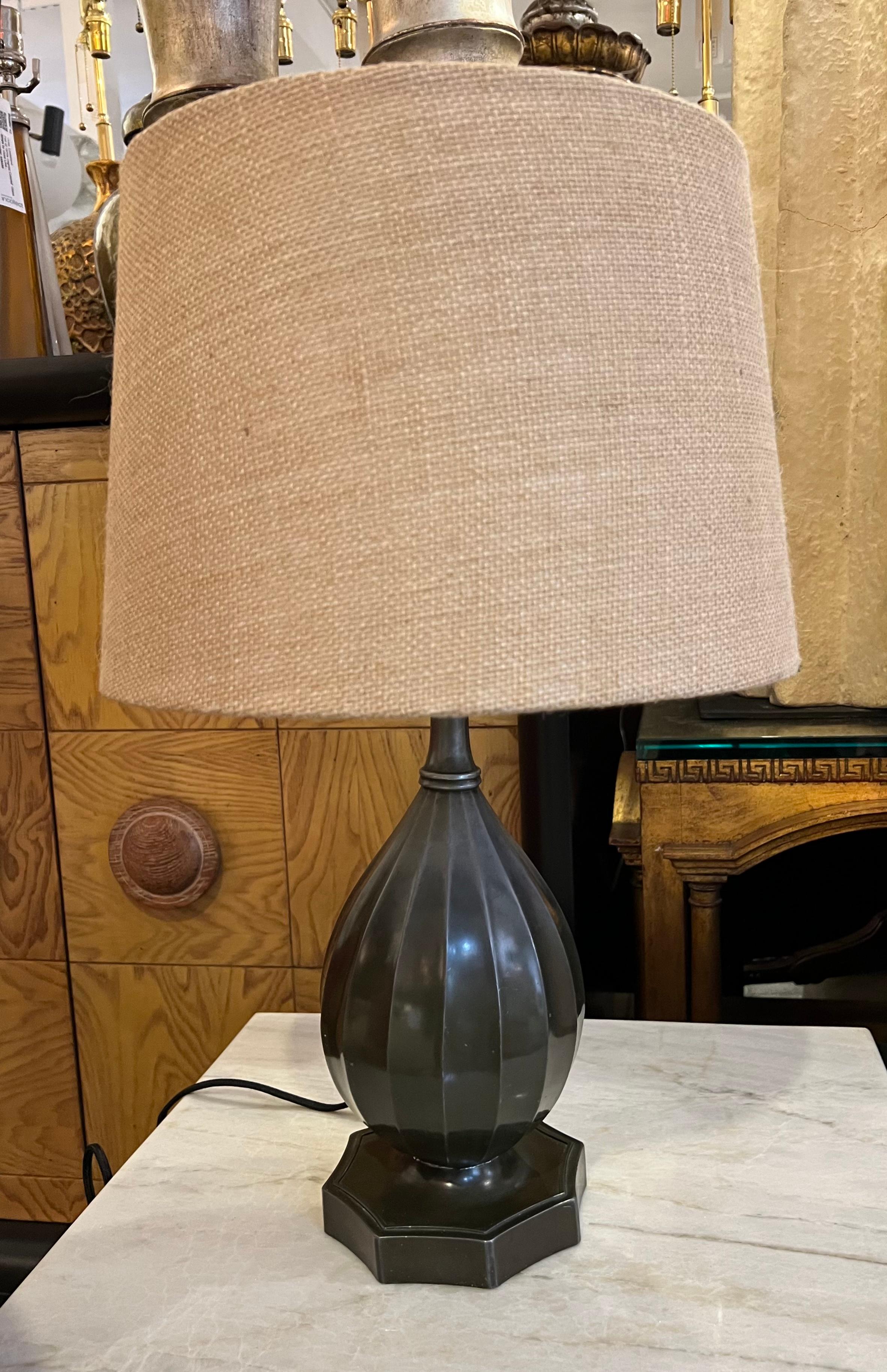 Just Andersen Art Deco Danish 1920 Table Lamp For Sale 3