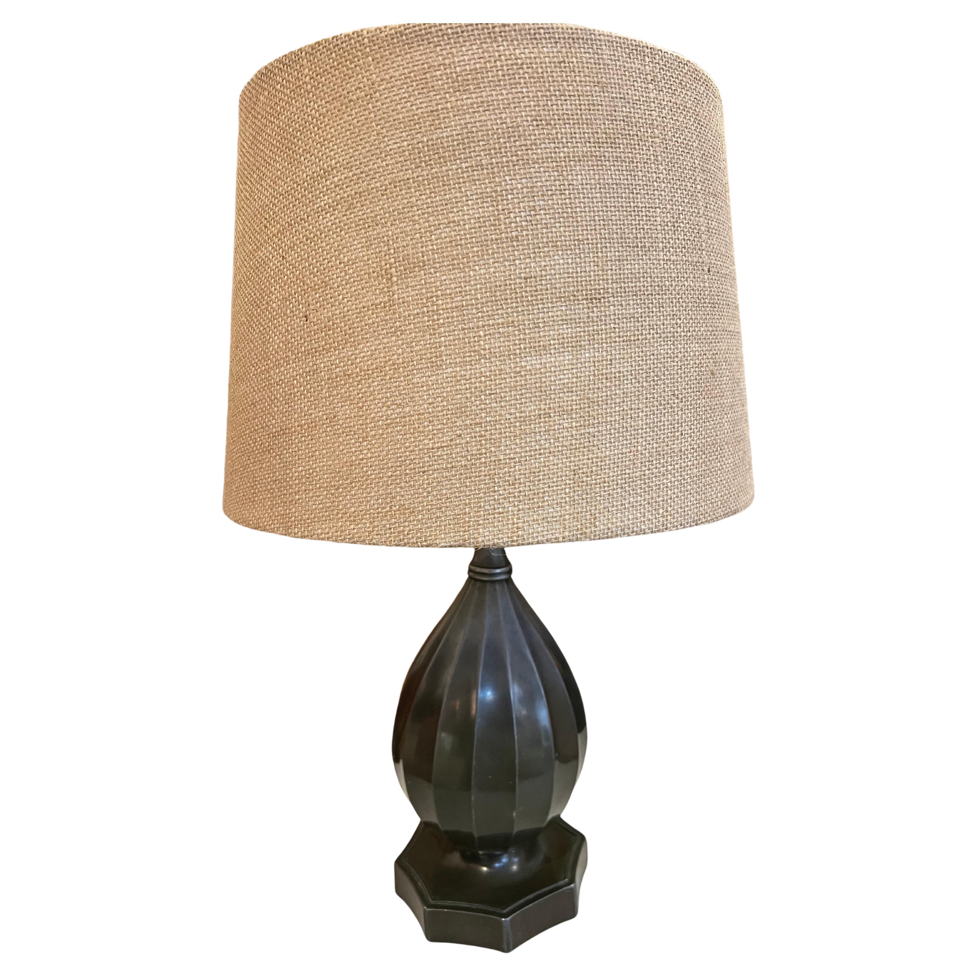 Just Andersen Art Deco Danish 1920 Table Lamp For Sale