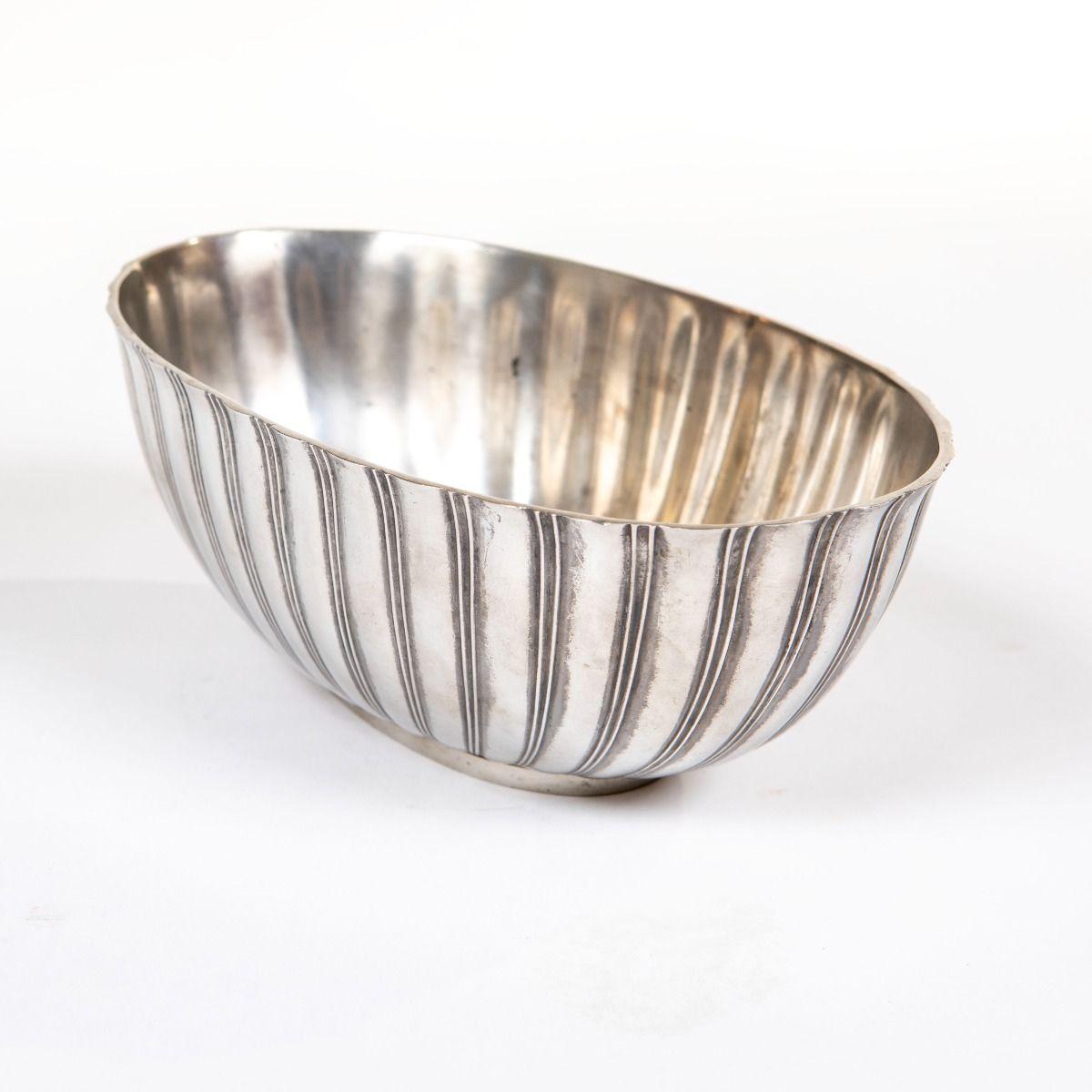 Just Andersen - Art Deco Jardiniere aus Zinn, Dänemark (Art déco) im Angebot