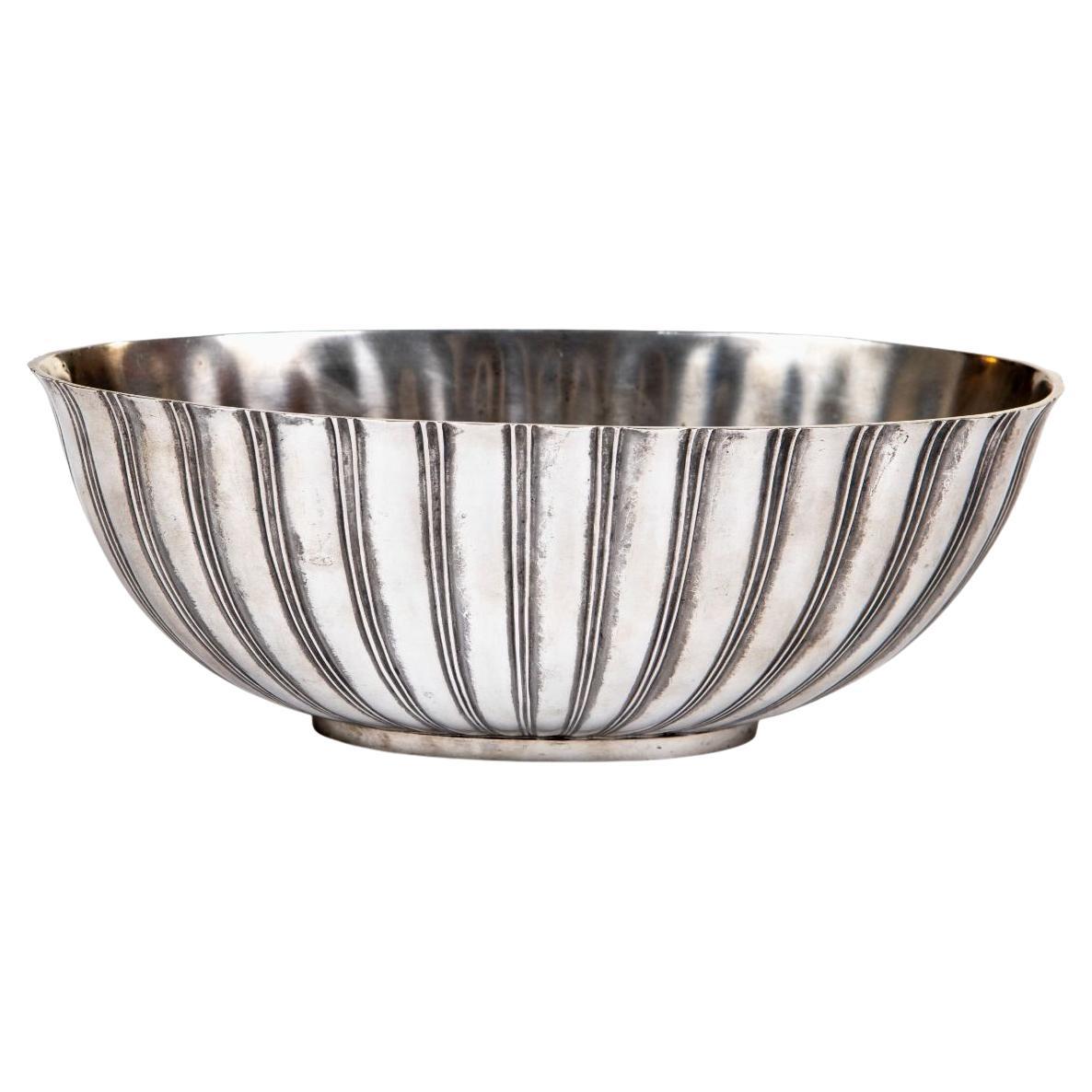 Just Andersen - Art Deco Jardiniere aus Zinn, Dänemark im Angebot