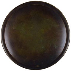 Just Andersen Art Deco Large Bronze Dish, 1930s-1940s Just Andersen Art Deco Large Bronze Dish, 1930s-1940s