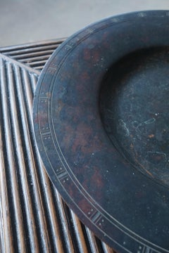 Just Andersen Art Deco Light Bronze Dish Denmark 1930s