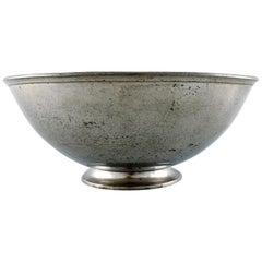 Just Andersen Art Deco Pewter Bowl