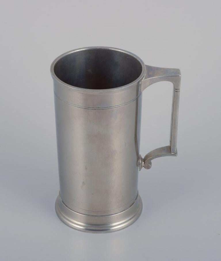 Just Andersen, taza de peltre Art Decó. Aproximadamente desde 1930. Danés en venta