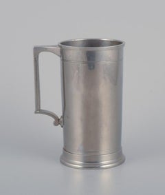 Just Andersen, taza de peltre Art Decó. Aproximadamente desde 1930.