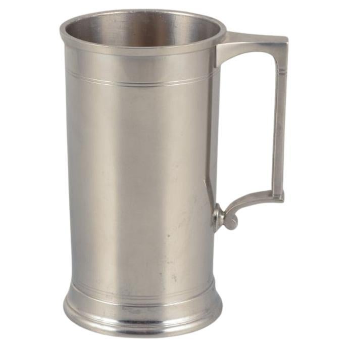 Just Andersen, taza de peltre Art Decó. Aprox. 1930.