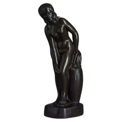 Just Andersen, sculpture de femme des années 1930