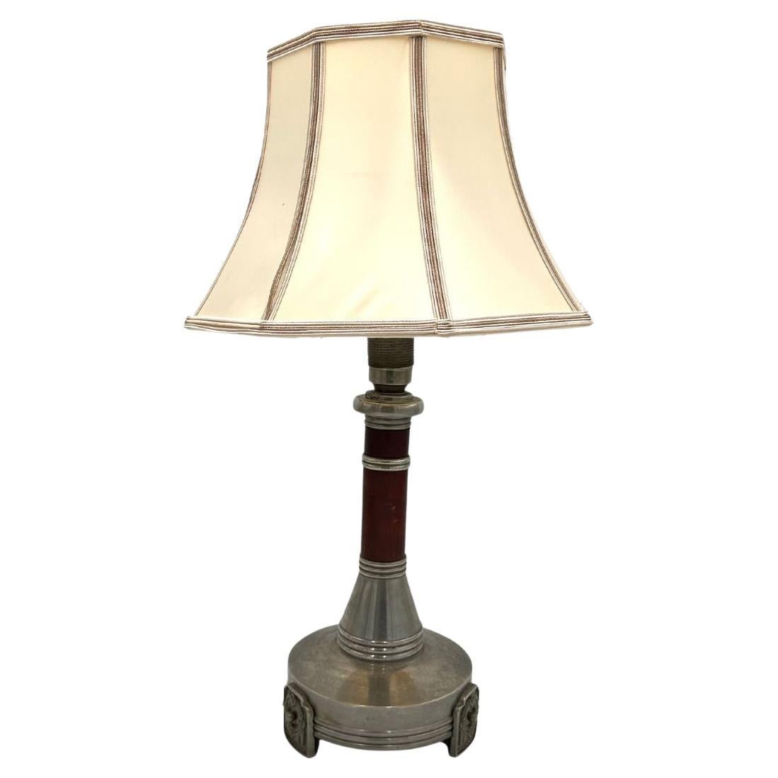 Just Andersen Art Deco table lamp, Denmark, 1920s/30s For Sale