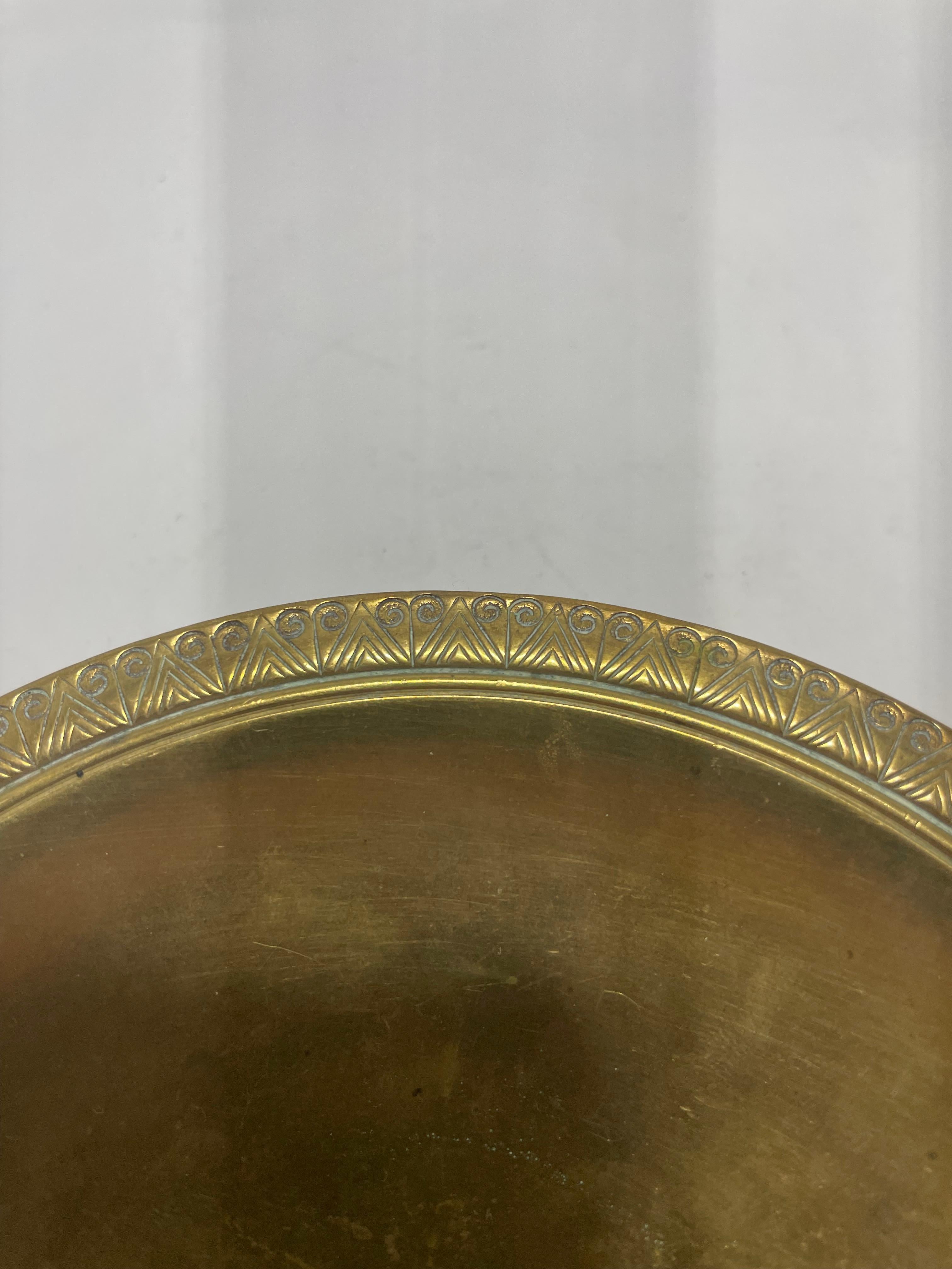 Just Andersen - Bronze Ashtray In Good Condition For Sale In Stockholm, SE