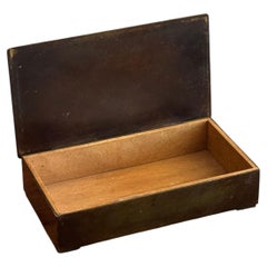 Just Andersen Bronze Box, Denmark, Early-20th Century