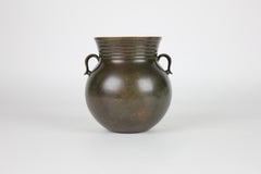 Just Andersen Bronze Vase, Denmark 1930s.