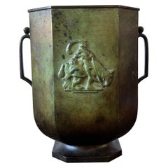 Just Andersen Bronze Vase Manufactured by Gab Sweden 1930s