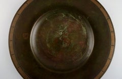 Just Andersen, Denmark, Art Deco Dish / Bowl in Metal, 1940/50's