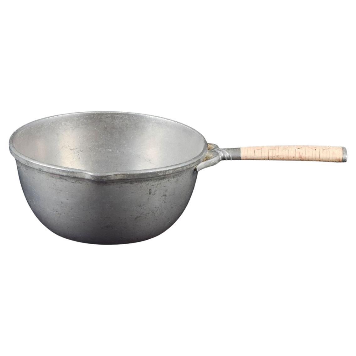 Just Andersen, Denmark. Casserole in pewter with bamboo handle. in vendita
