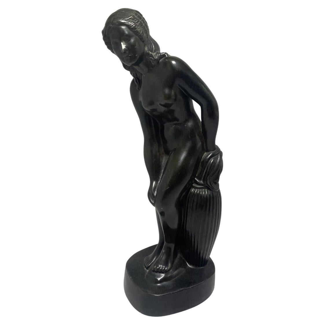Just Andersen, Art Deco - Sculpture of a women 1930's