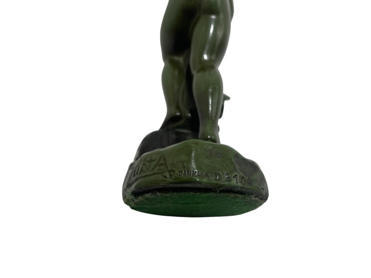 Just Andersen - Disco Metal, Escultura de mujeres desnudas Hecho a mano en venta