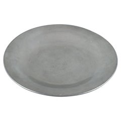 Just Andersen, Early Art Deco dish in pewter. Ca. 1920s