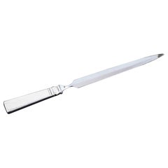 Just Andersen for Georg Jensen, Acadia. Letter opener in sterling silver.