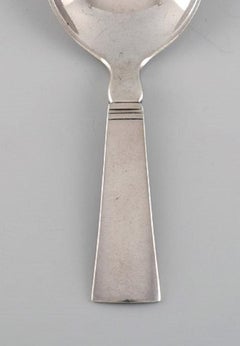 Just Andersen for Georg Jensen, Blok / Acadia Jam Spoon in Sterling Silver
