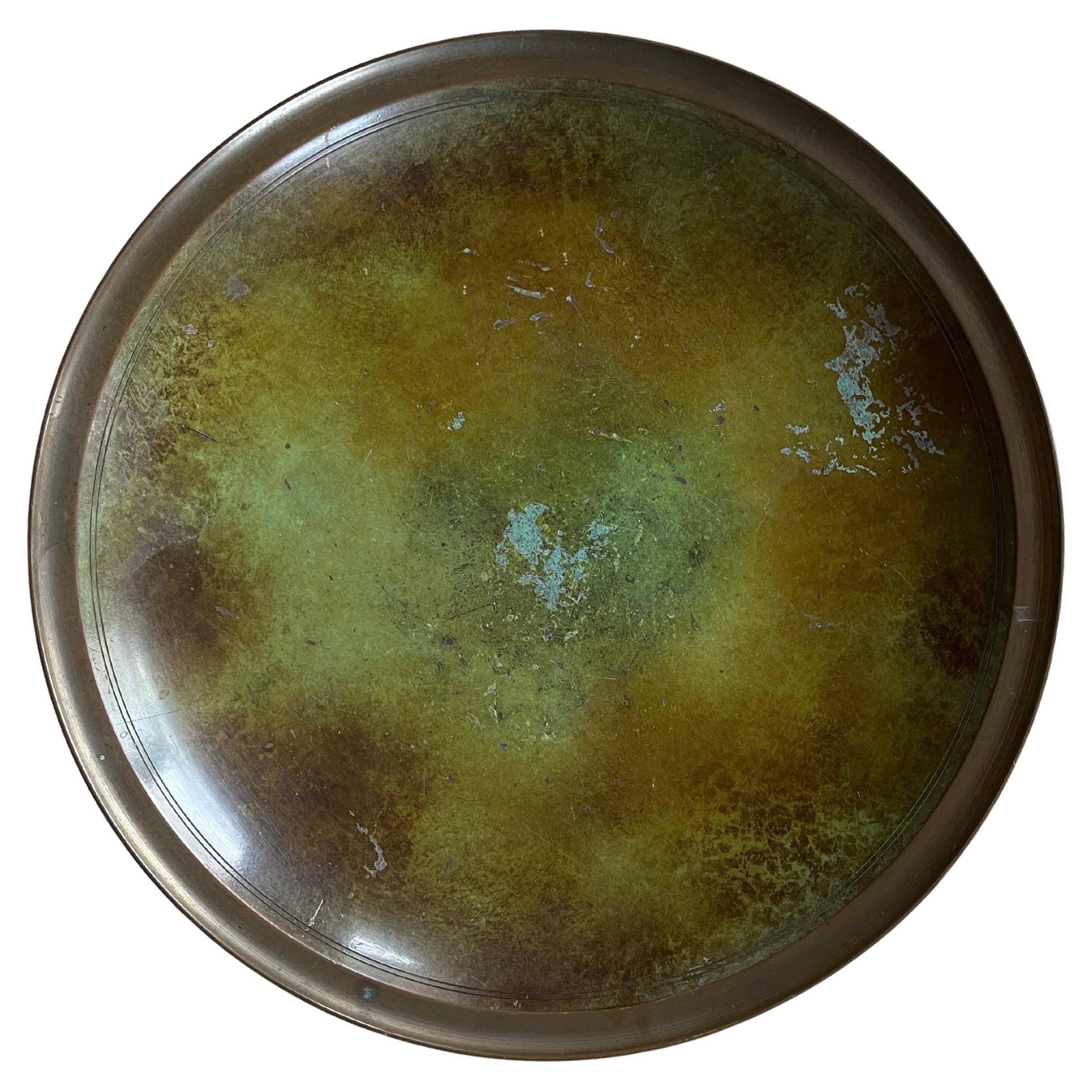 Grand bol en bronze allié Just Andersen