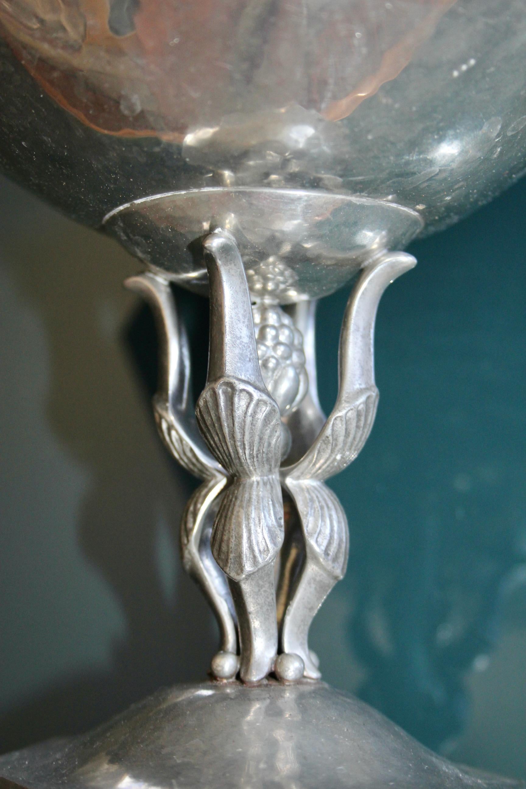 Danish Just Andersen metal cup For Sale