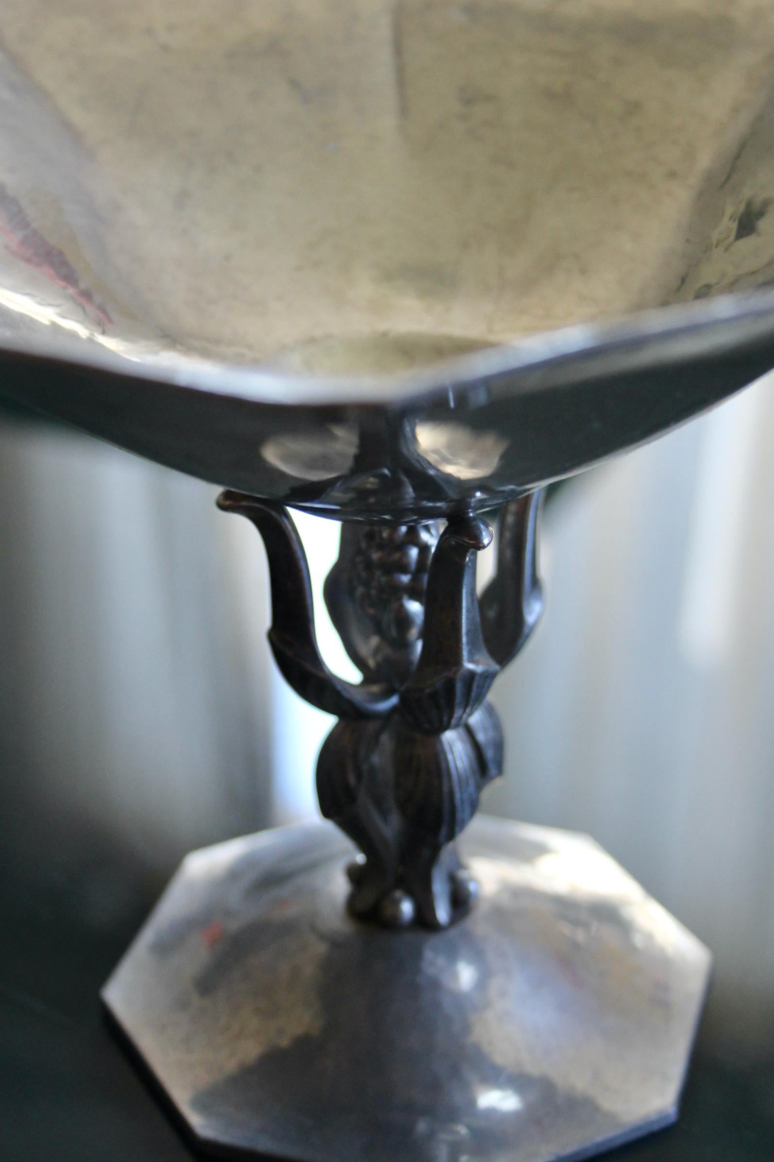 Mid-20th Century Just Andersen metal cup For Sale