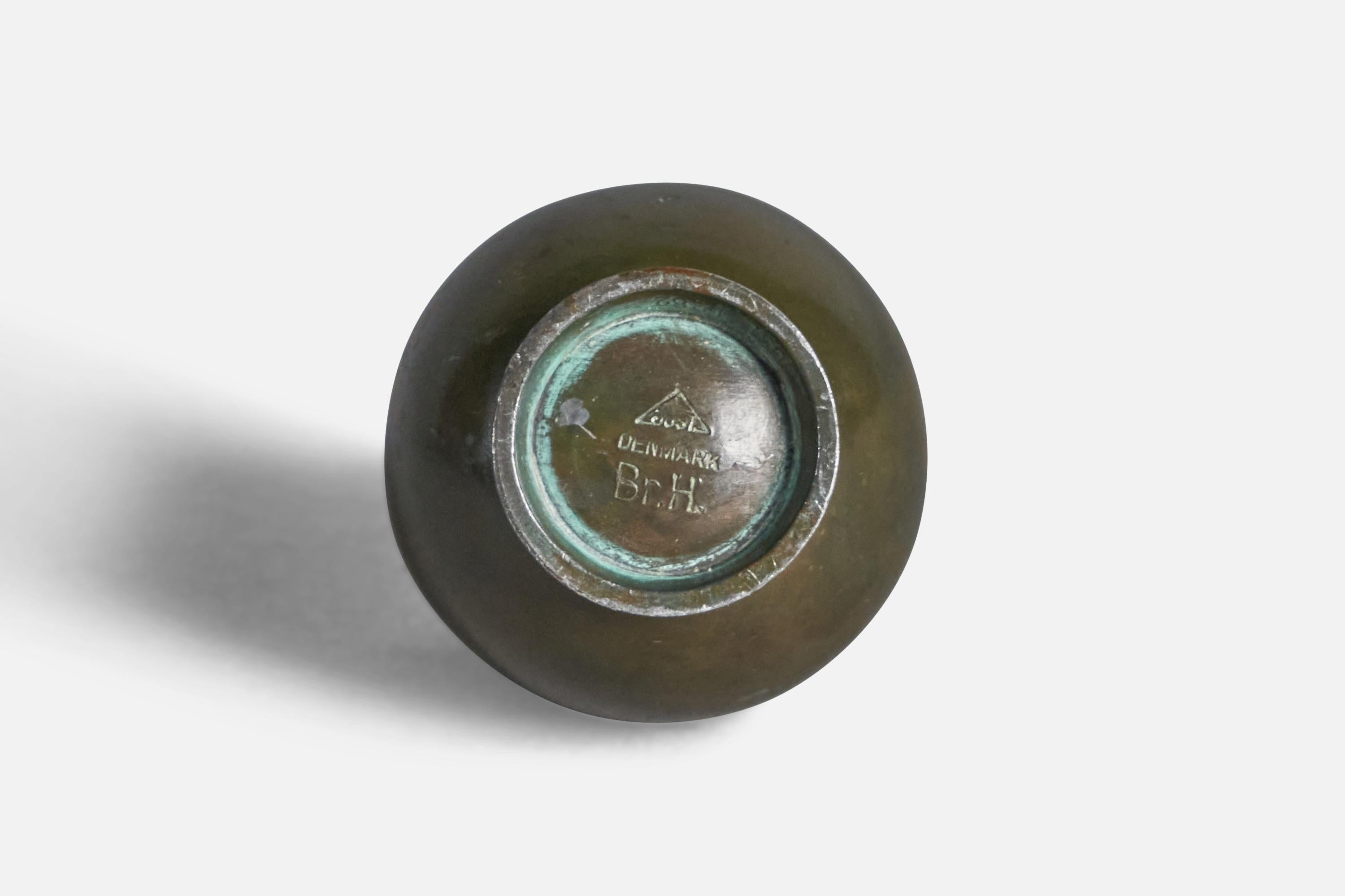 Just Andersen, Miniature Krüge, Disko Metall, Dänemark, 1930er Jahre im Zustand „Gut“ im Angebot in High Point, NC
