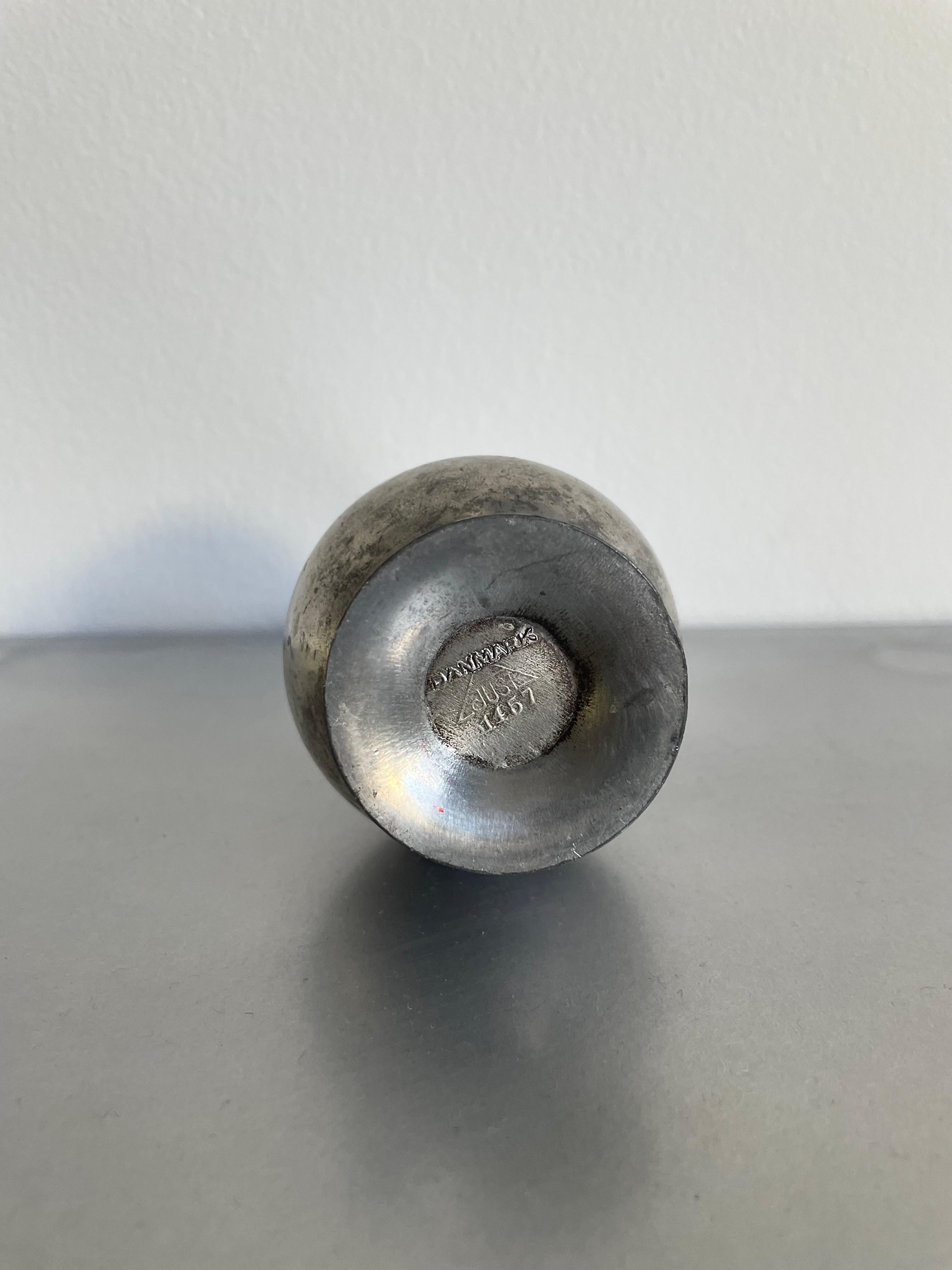 Metalwork Just Andersen Pewter Bud Vase, 1930s For Sale