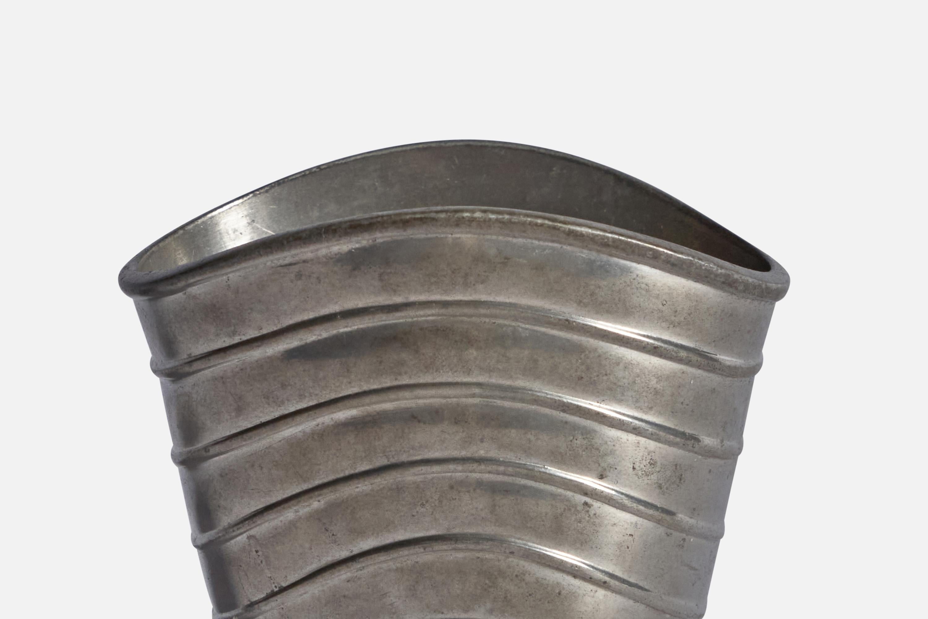 Danese Just Andersen, Vaso piccolo, peltro, Danimarca, anni '30 in vendita