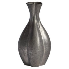 Just Andersen, Small Vase, Pewter, Denmark, 1930s