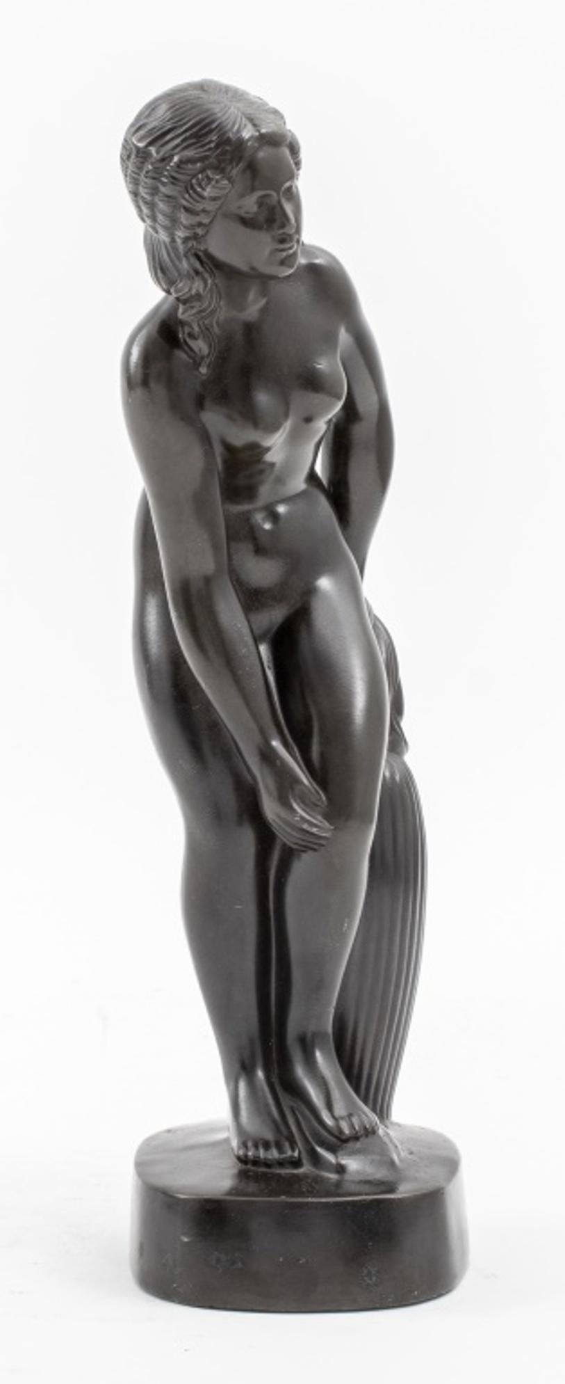 Just Andersen Standing Nude Woman Sculpture 2