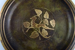 Just Andersen Style, Art Deco Bronze Dish / Bowl, 1940s