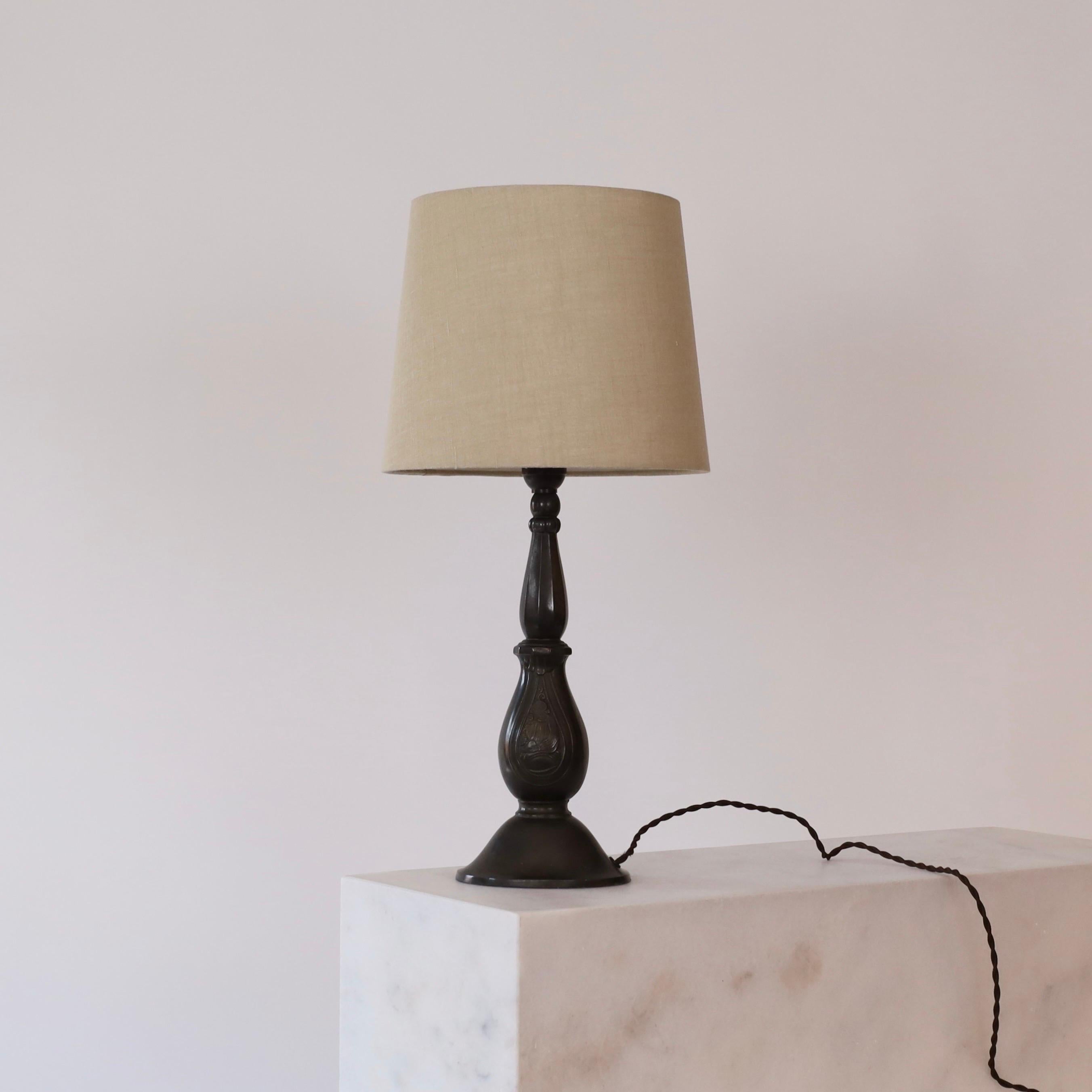 Just Andersen Table Lamp, 1920s, Denmark For Sale 5