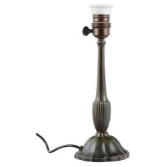 Just Andersen, Table Lamp in Disco Metal, Model D56, 1930s/40s