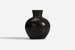 Just Andersen, Jarrón, Disko Metal, Dinamarca, Década de 1930