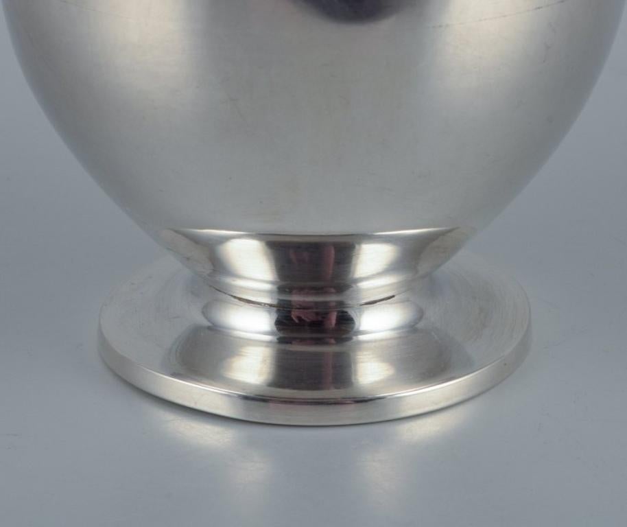 Danish Just Andersen, vase in sterling silver. Model 2595. From the 1930s. For Sale