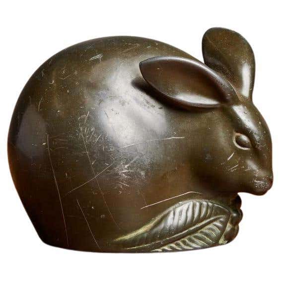 Just Andersen Bronze Rabbit from 1920s at 1stDibs