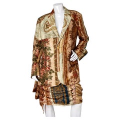 Just Cavalli Archive Print Gathered Mini Skirt