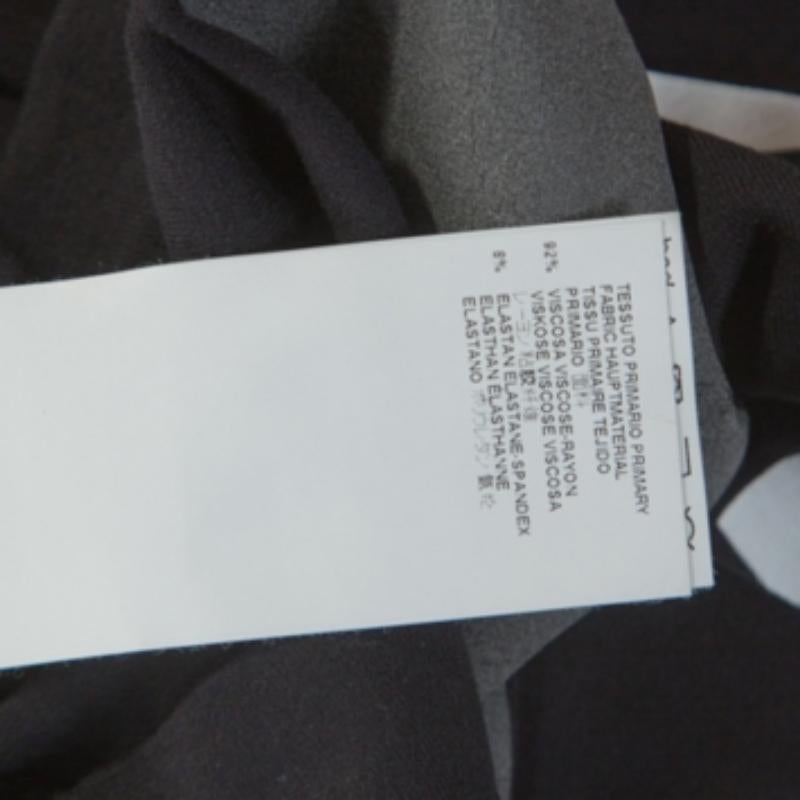 Just Cavalli Schwarzes übergroßes T-Shirt aus Jersey mit Logodruck XXS im Angebot 1