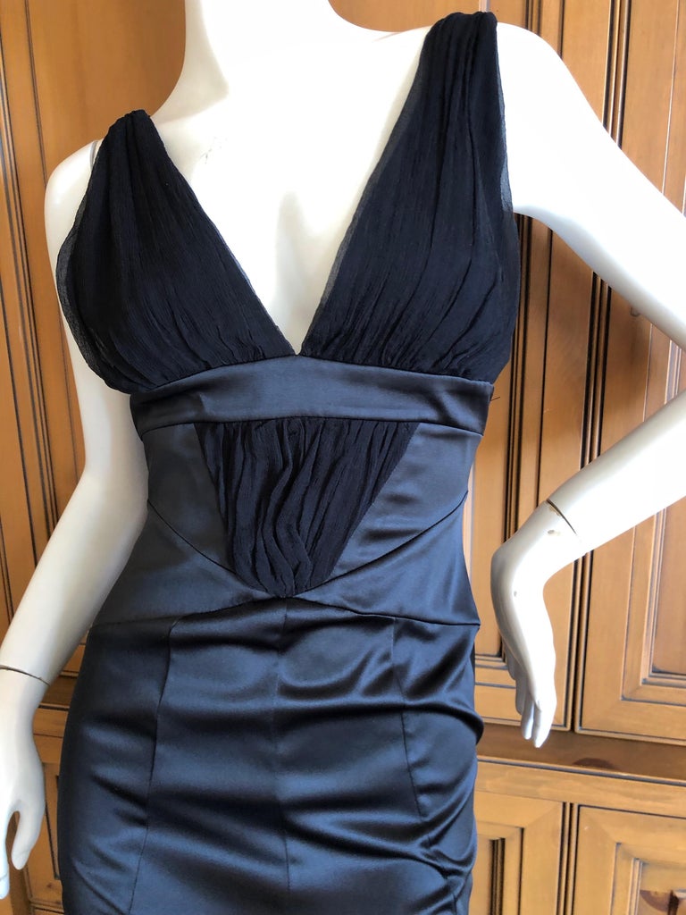 Just Cavalli by Roberto Cavalli Black Mermaid Gown For Sale at 1stDibs ...