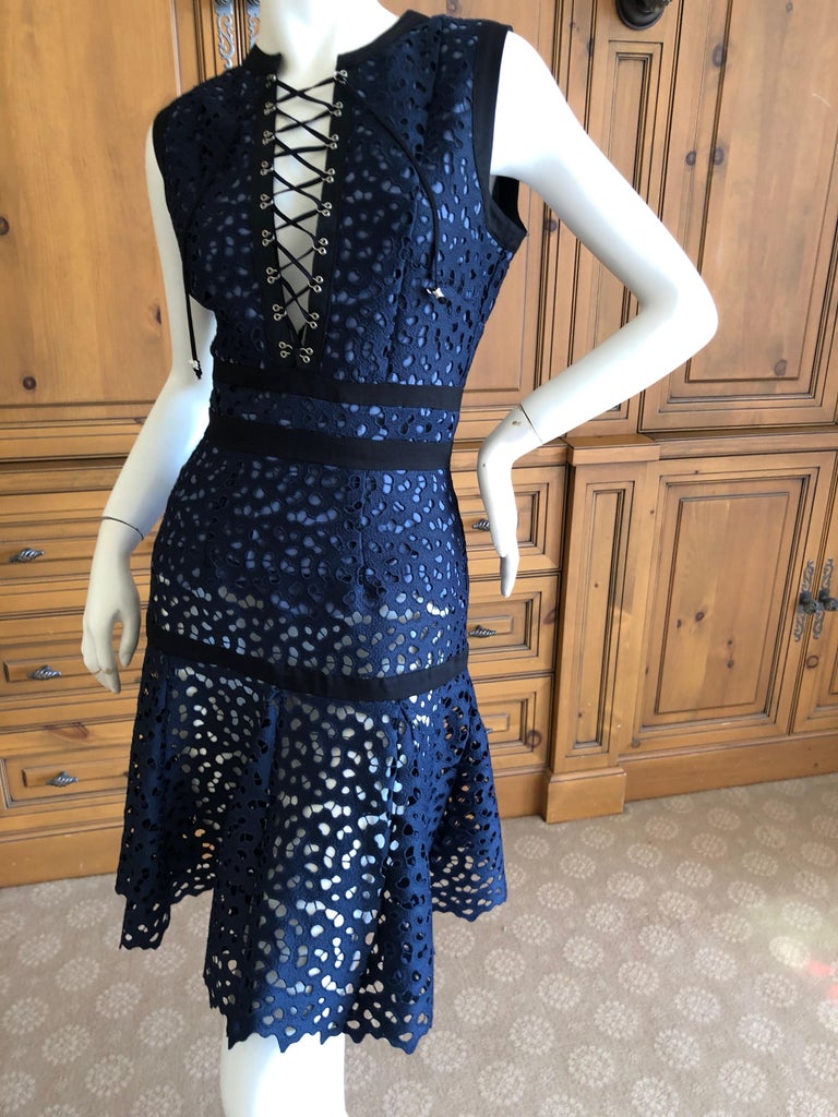 women's blue and white dress Queendancer Women Long Prom with Slit Floral A Size:8-9 year shorts for indoor running Monogram Accent Pleat Dress